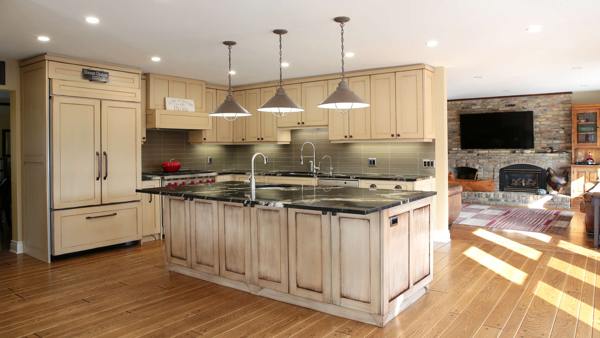 Custom Traditional Style Kitchen and Residential Interior Millwork and Volume Cabinetry Projects