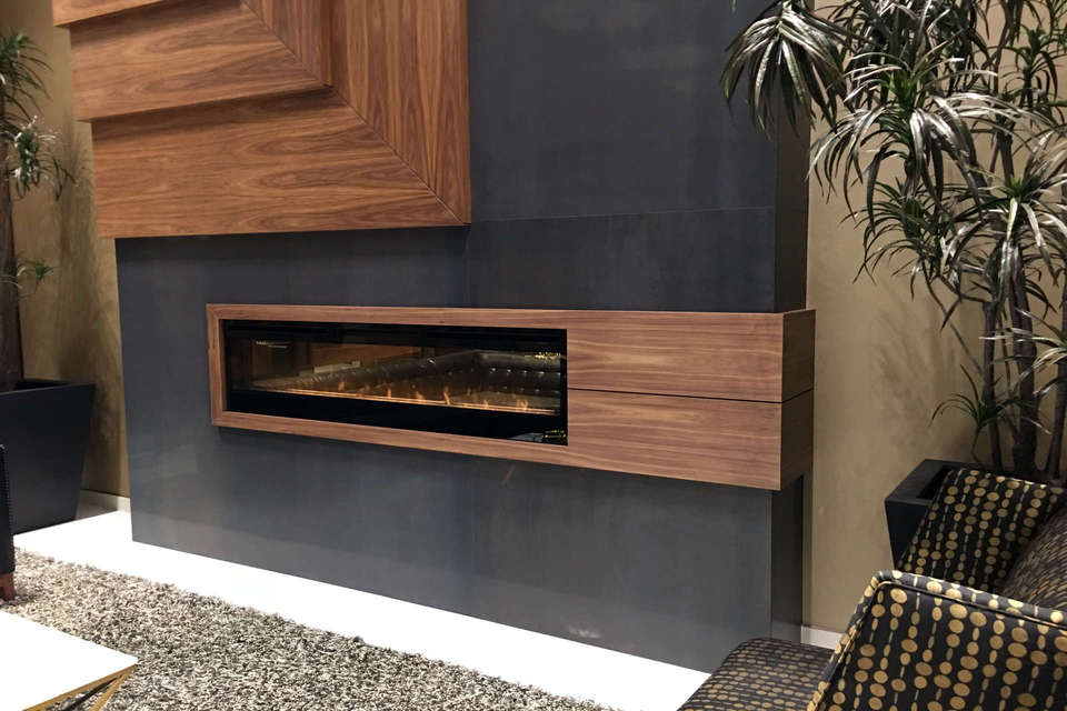 Custom architectural millwork, decorative wall panelling, a project in London Ontario.